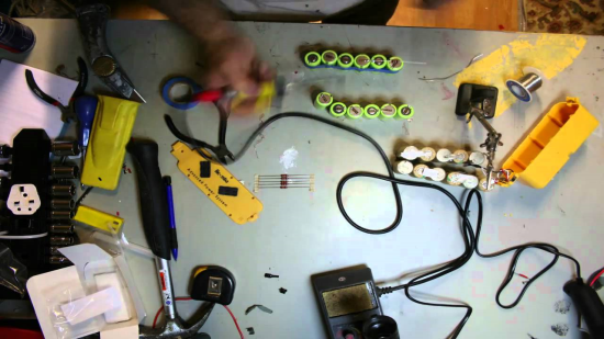 Rebuilding an iRobot Roomba Battery